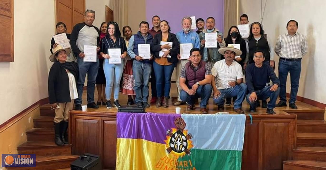 Concluye taller para la protección del ambiente en comunidades indígenas