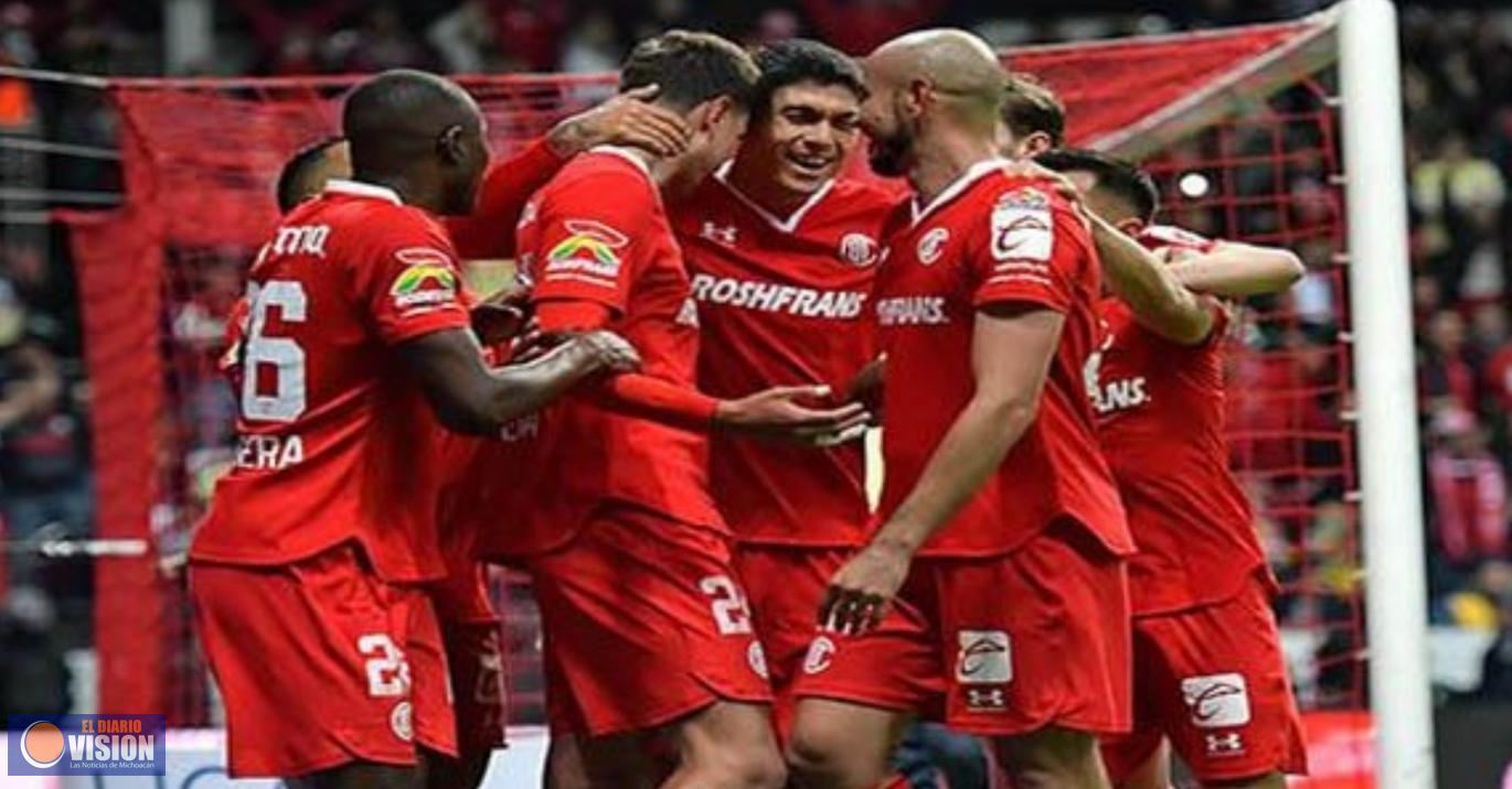 Toluca vence al América en la ida de las Semifinales