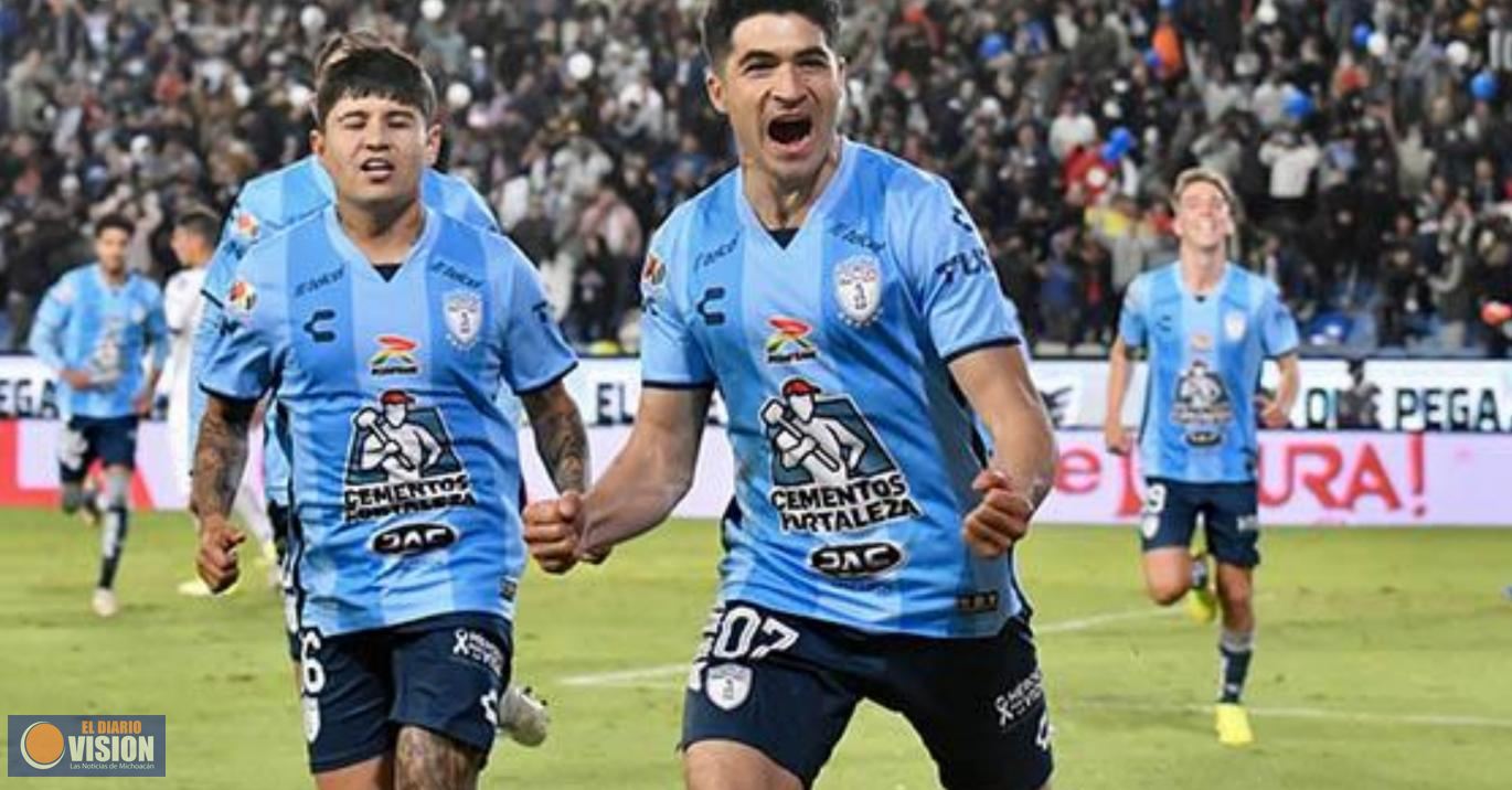 Pachuca golea al Monterrey en la ida de las Semifinales 