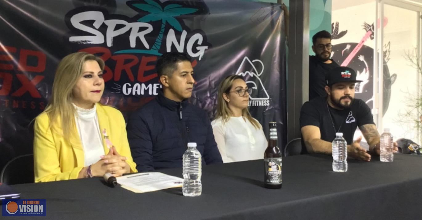Con los Spring Break Games, Morelia se prepara para recibir al deportista más fitness del mundo