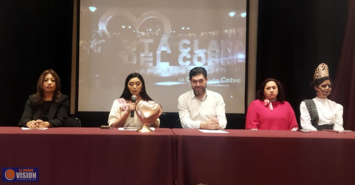 Presenta Santa Clara del Cobre eventos de Noche de Muertos