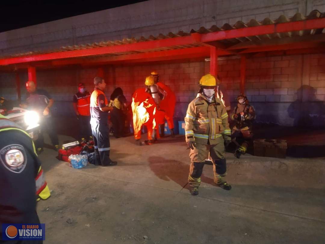 Controlada, fuga de amoníaco en Ciudad Industrial