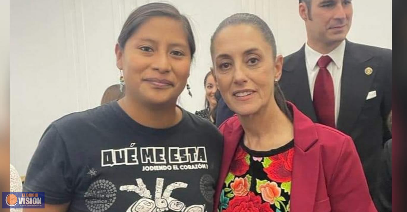 Las mujeres debemos vivir el momento de tener a la primera presidenta de México: Celeste Ascencio
