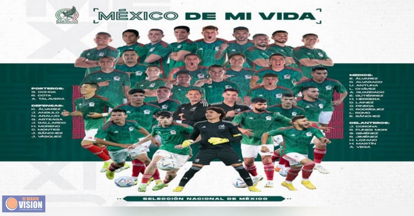 México anuncia su lista preliminar para la Copa del Mundo Qatar 2022