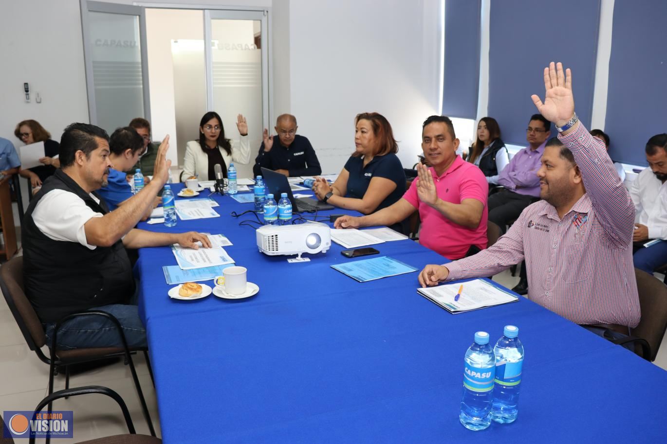 Junta de Gobierno de CAPASU aprueba cuenta pública del tercer trimestre