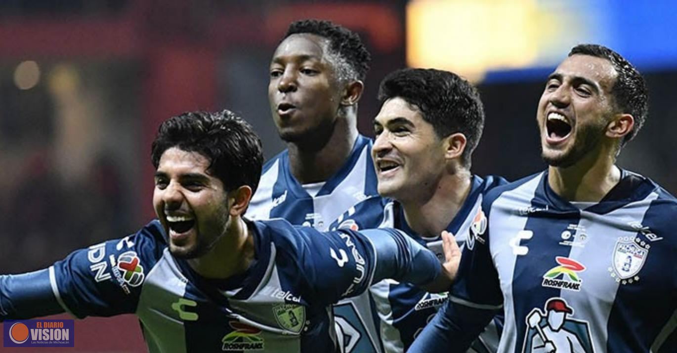 Pachuca golea al Toluca en el juego de ida de la Final