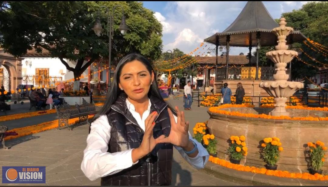 Arranca con éxito las festividades del Día de Muertos en Santa Clara del Cobre