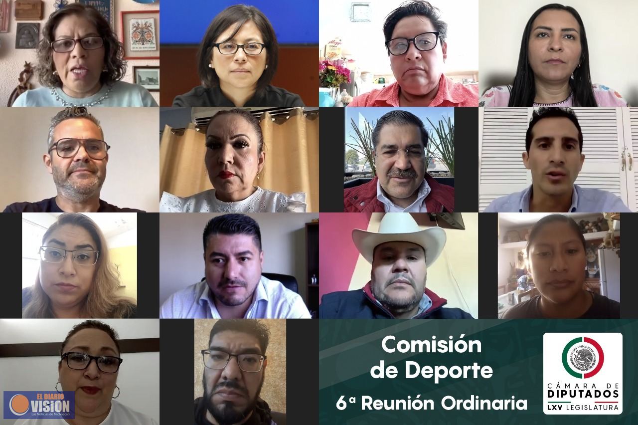 Comisión de Deporte aprobó su opinión referente al Presupuesto de Egresos de la Federación 2023