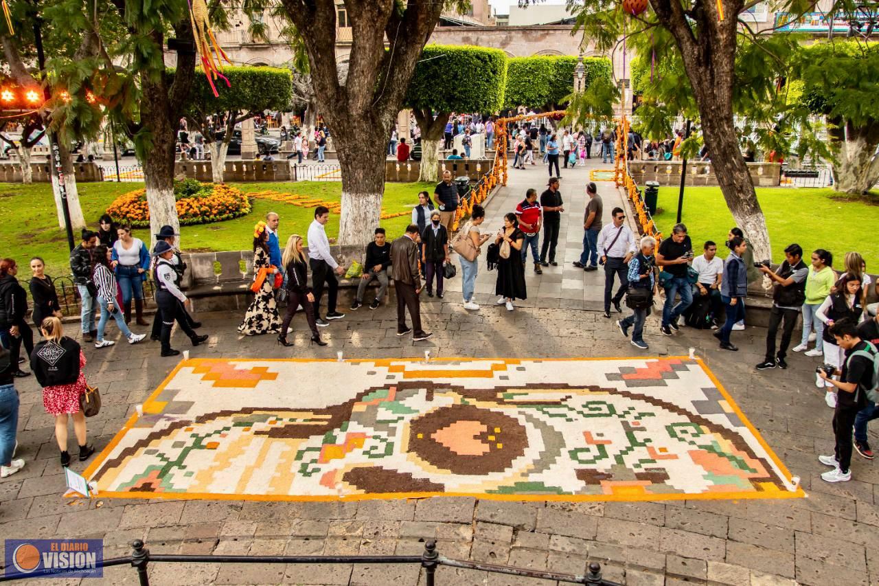 Continúan actividades artísticas y culturales por celebración de Día de Muertos