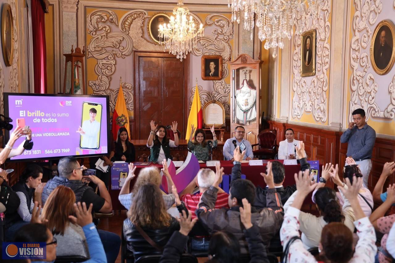 “Intérprete a distancia”, programa DIF Morelia que apoya la comunicación de personas sordas