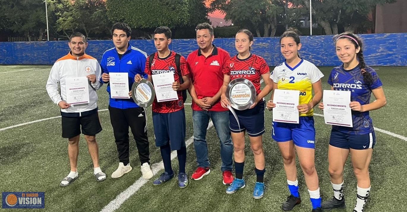 Supera expectativas segunda edición de la Copa Estudiantil de Fútbol Rápido