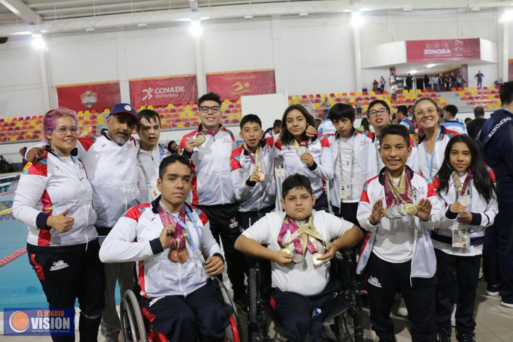 Concluye Imcufide Morelia participación en Juegos Paranacionales Conade 2022