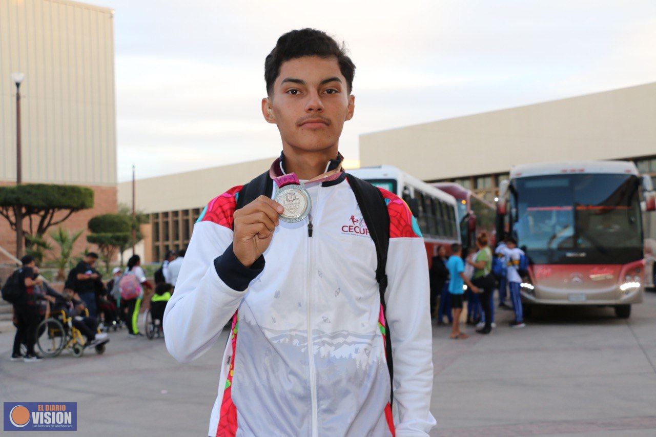 Conquista Michoacán oro y plata en los Juegos Paranacionales Conade 2022