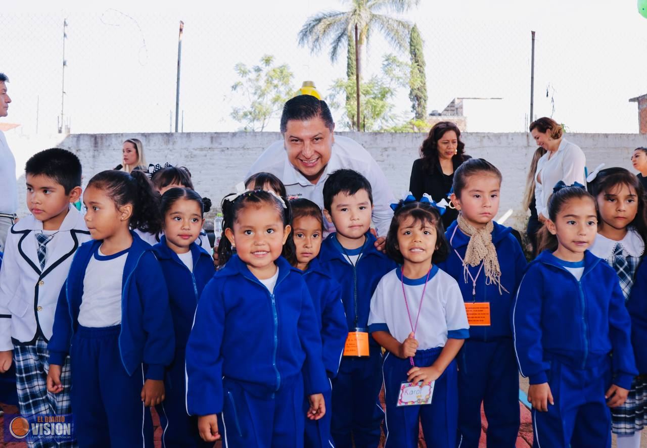 Destaca Nacho Campos importancia de espacios lúdicos en la escuela 