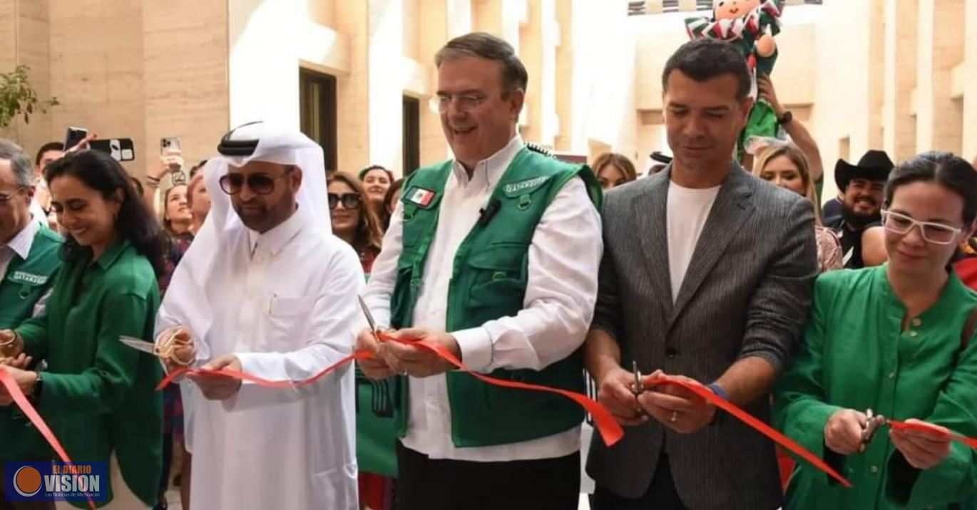 Marcelo Ebrard inaugura este sábado el Centro México Qatar