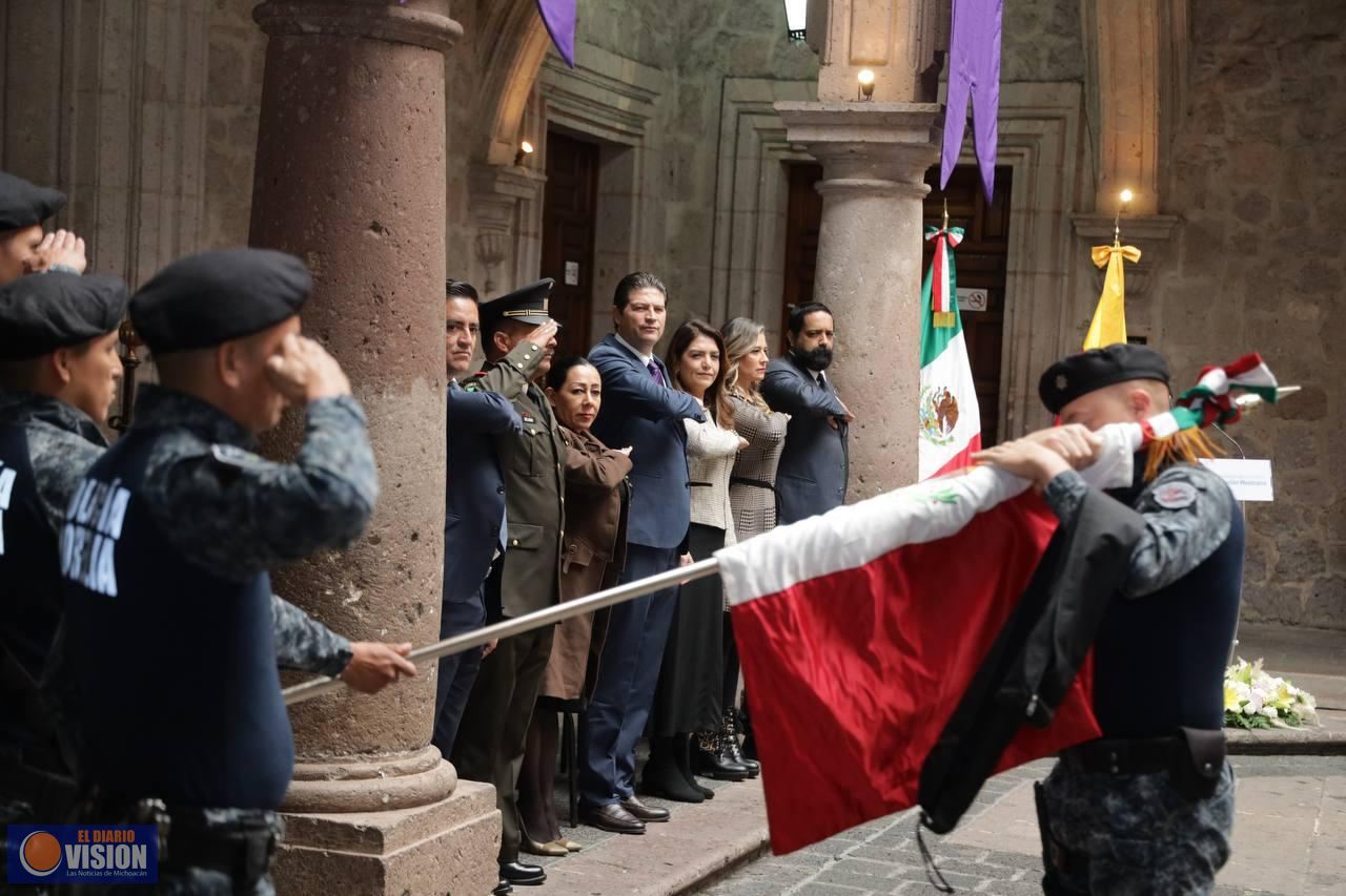 Conmemora Alfonso Martínez CXII Aniversario del inicio de la Revolución Mexicana