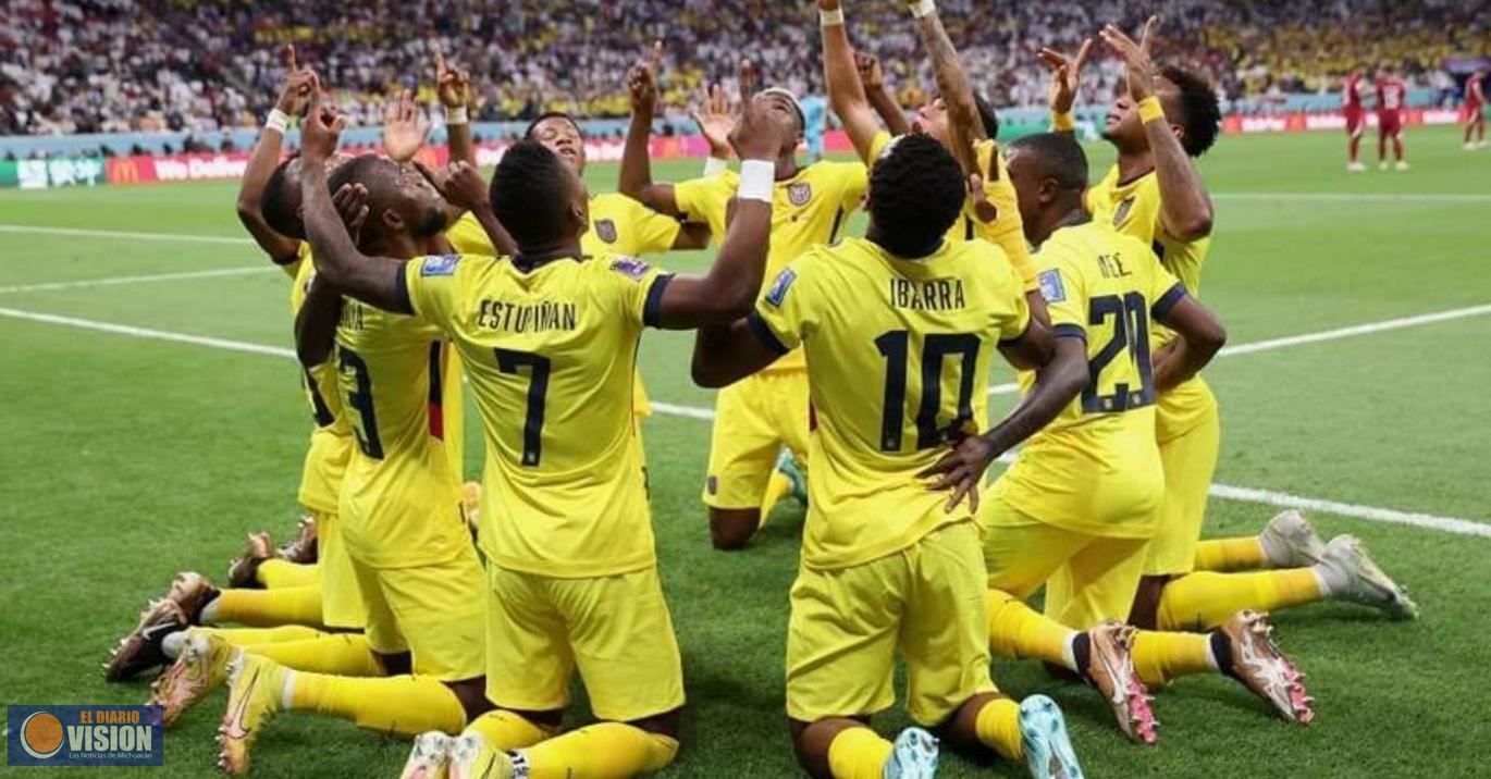 Ecuador vence a Qatar en el inicio de la Copa del Mundo