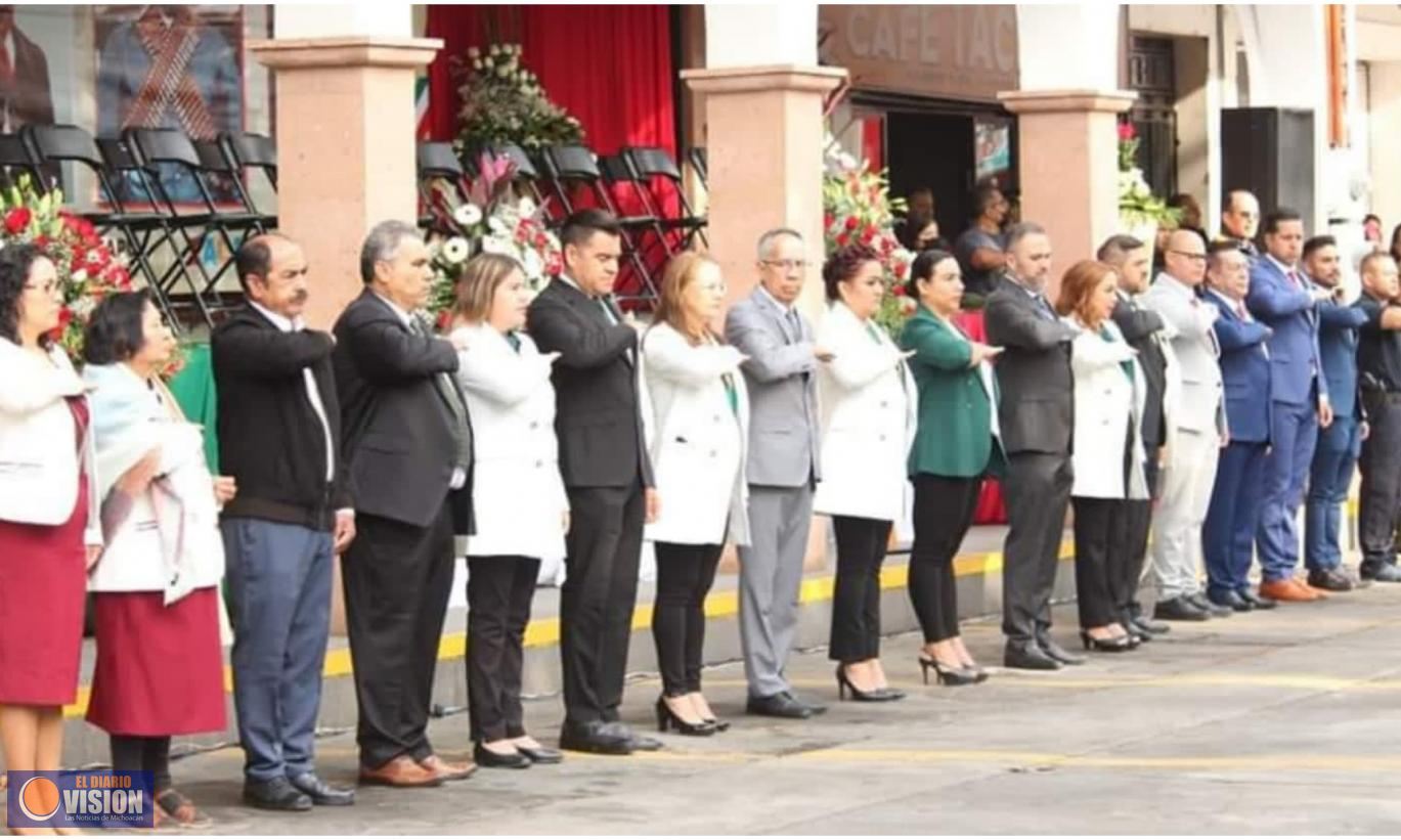 Conmemora Luis Felipe León aniversario del inicio de la Revolución Mexicana 