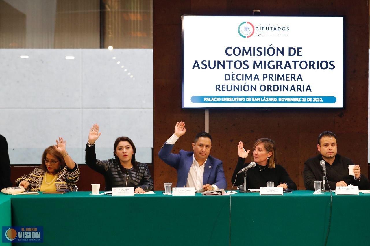 Comisión de Asuntos Migratorios aprueba tres puntos de acuerdo