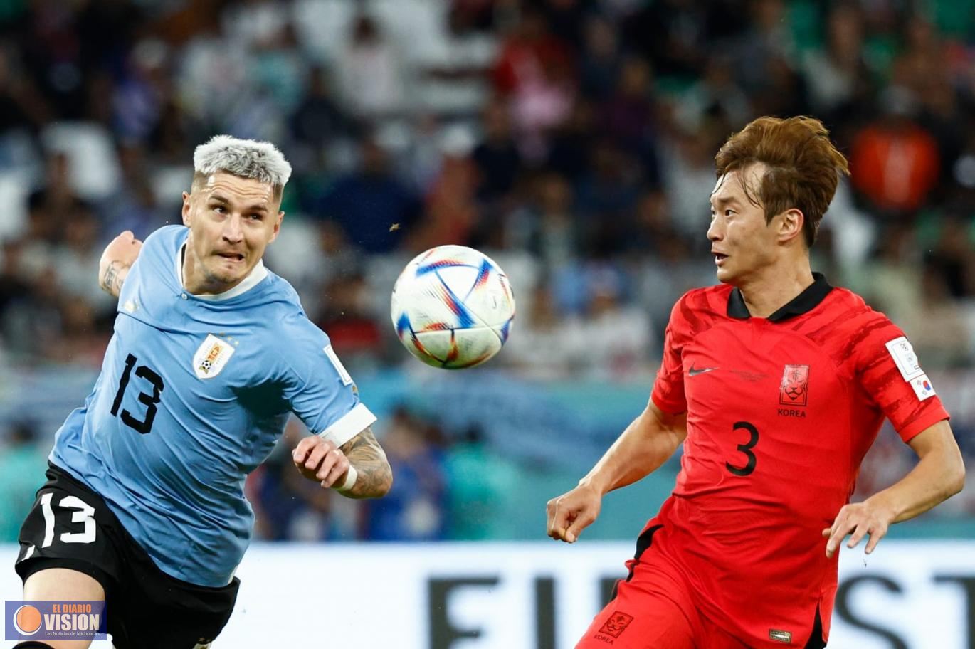 Uruguay y Corea del Sur registran el cuarto empate a cero goles en Qatar 2022