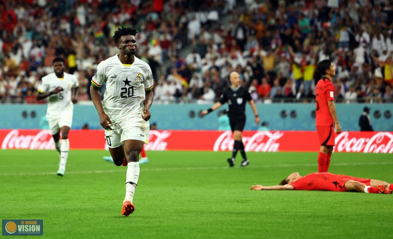 Ghana vence a Corea del Sur y sueña con los octavos de final