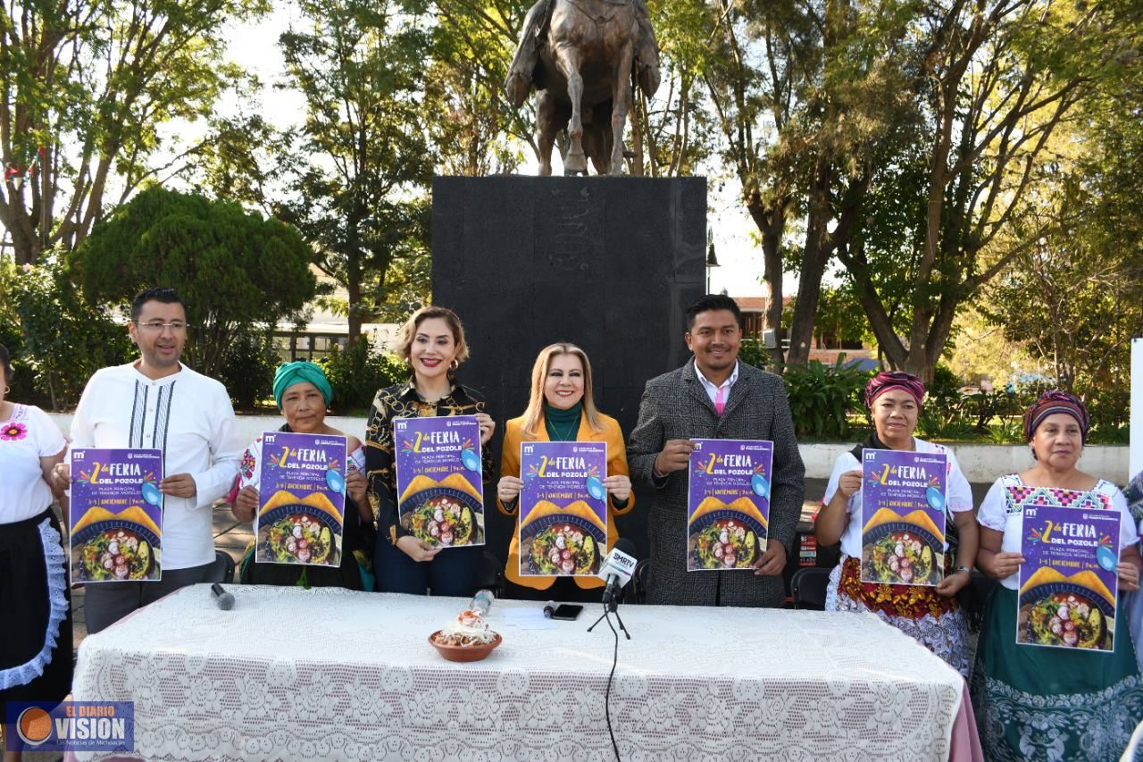 Alistan SEFECO y Tenencia Morelos “2ª edición de la Feria del Pozole”