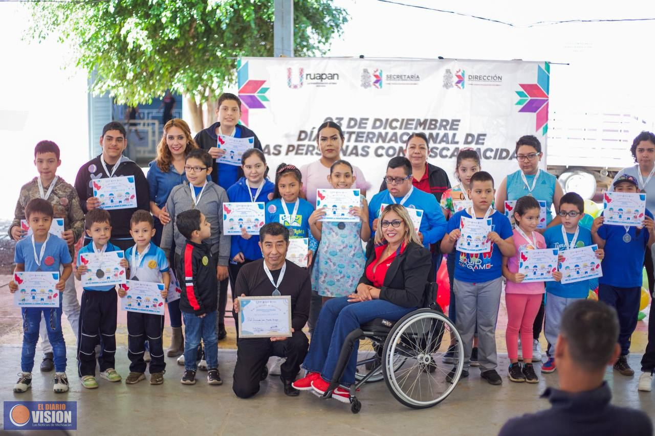 Gobierno Municipal conmemora el Día Internacional de las Personas con Discapacidad 