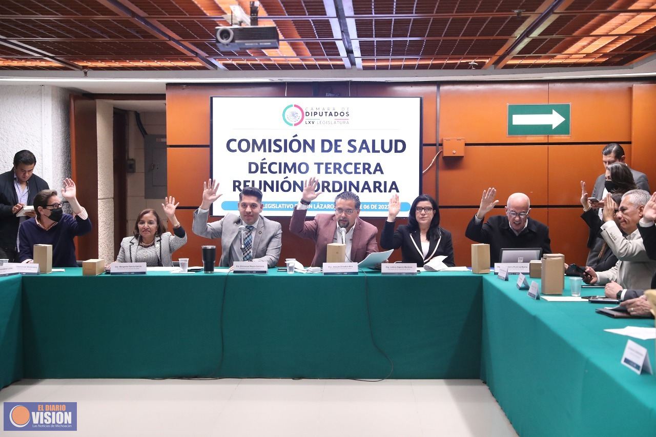Avaló Comisión de Salud siete exhortos a autoridades del sector en el país