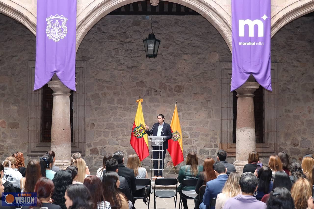 Morelia fortalece acciones para erradicar la violencia contra la mujer