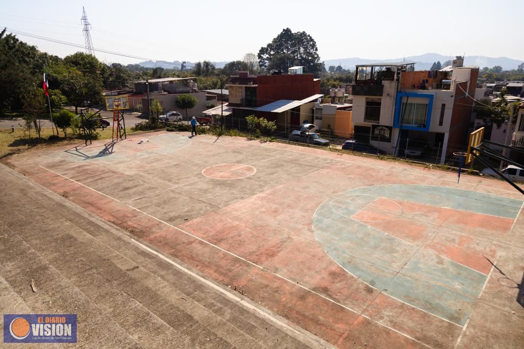 Gobierno Municipal rehabilita espacios públicos