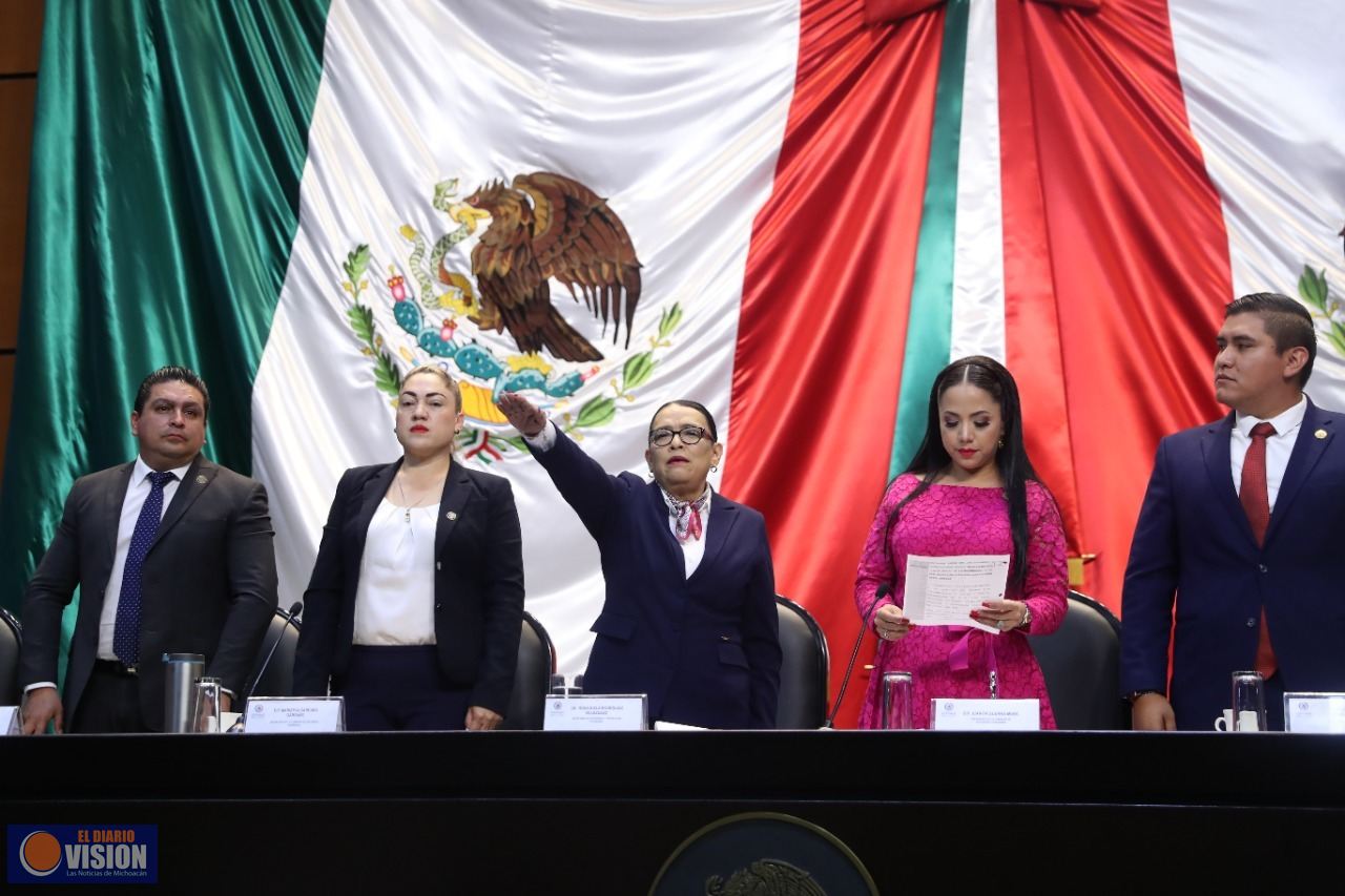 Compareció ante diputados Secretaria de Seguridad y Protección Ciudadana, Rosa Icela Rodríguez 