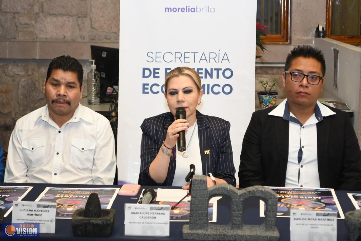 Con la 7a Feria del Molcajete, San Nicolás Obispo deleitará a las y los morelianos