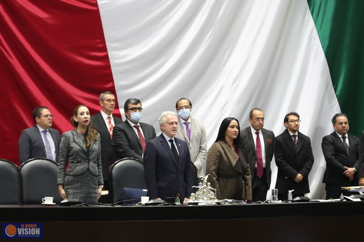 Creel Miranda declara terminados trabajos del Primer Periodo de Sesiones Ordinarias 