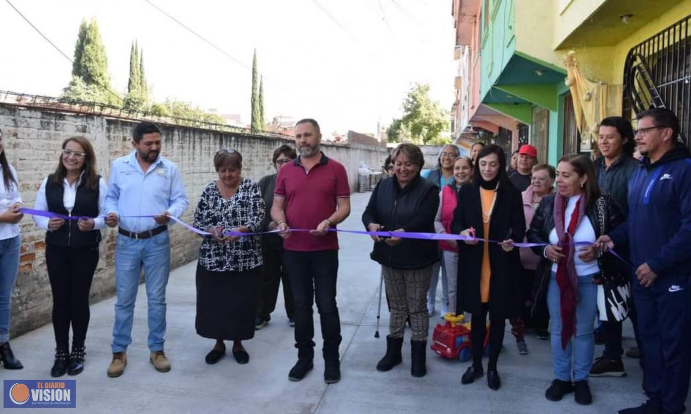 Brinda Luis Felipe infraestructura de calidad  para mejorar imágen urbana 