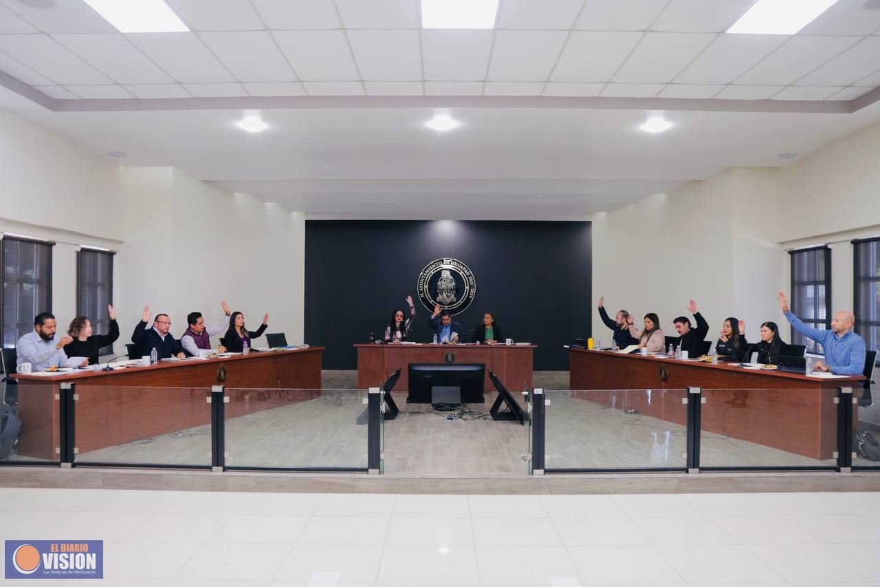 Por unanimidad, aprueba Ayuntamiento de Uruapan presupuesto 2023