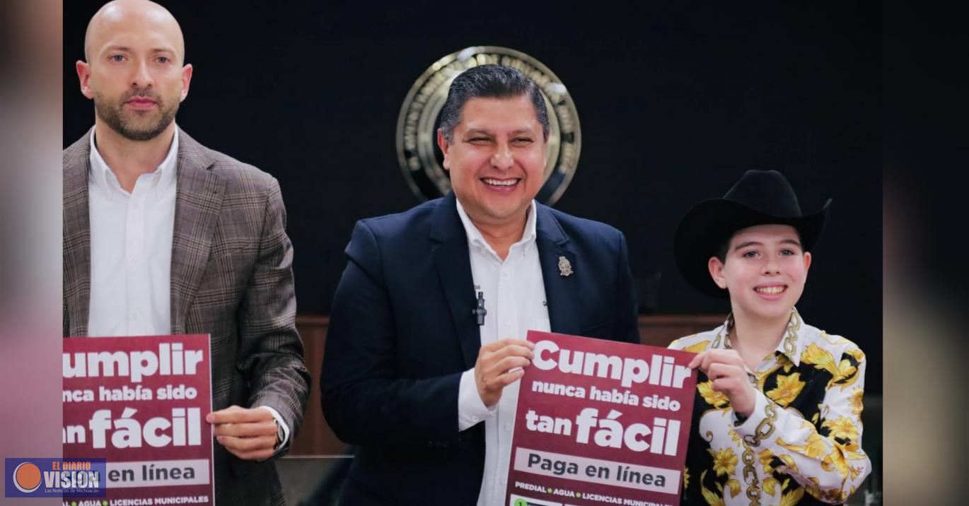 Nacho Campos presenta plataforma de gobierno digital 