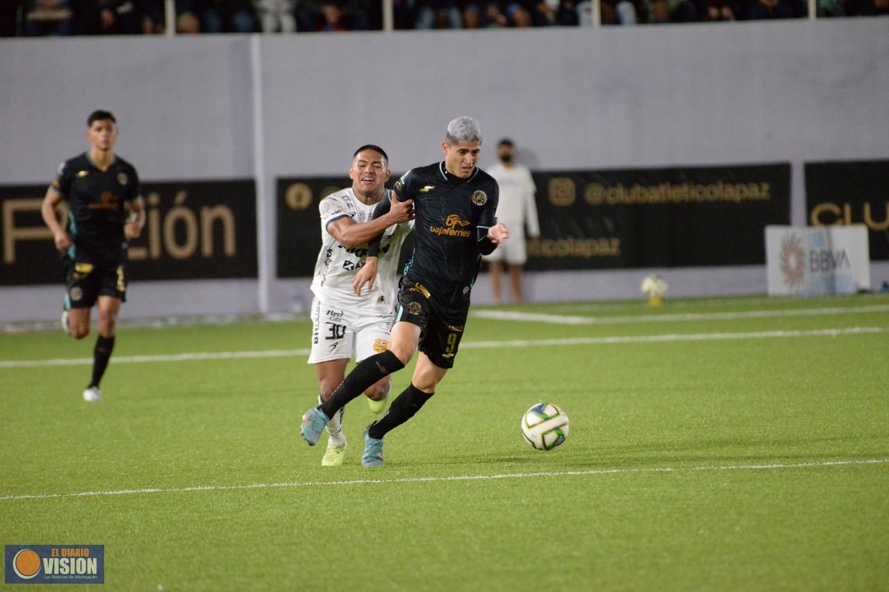 Atlético Morelia rescata el empate ante Atlético La Paz