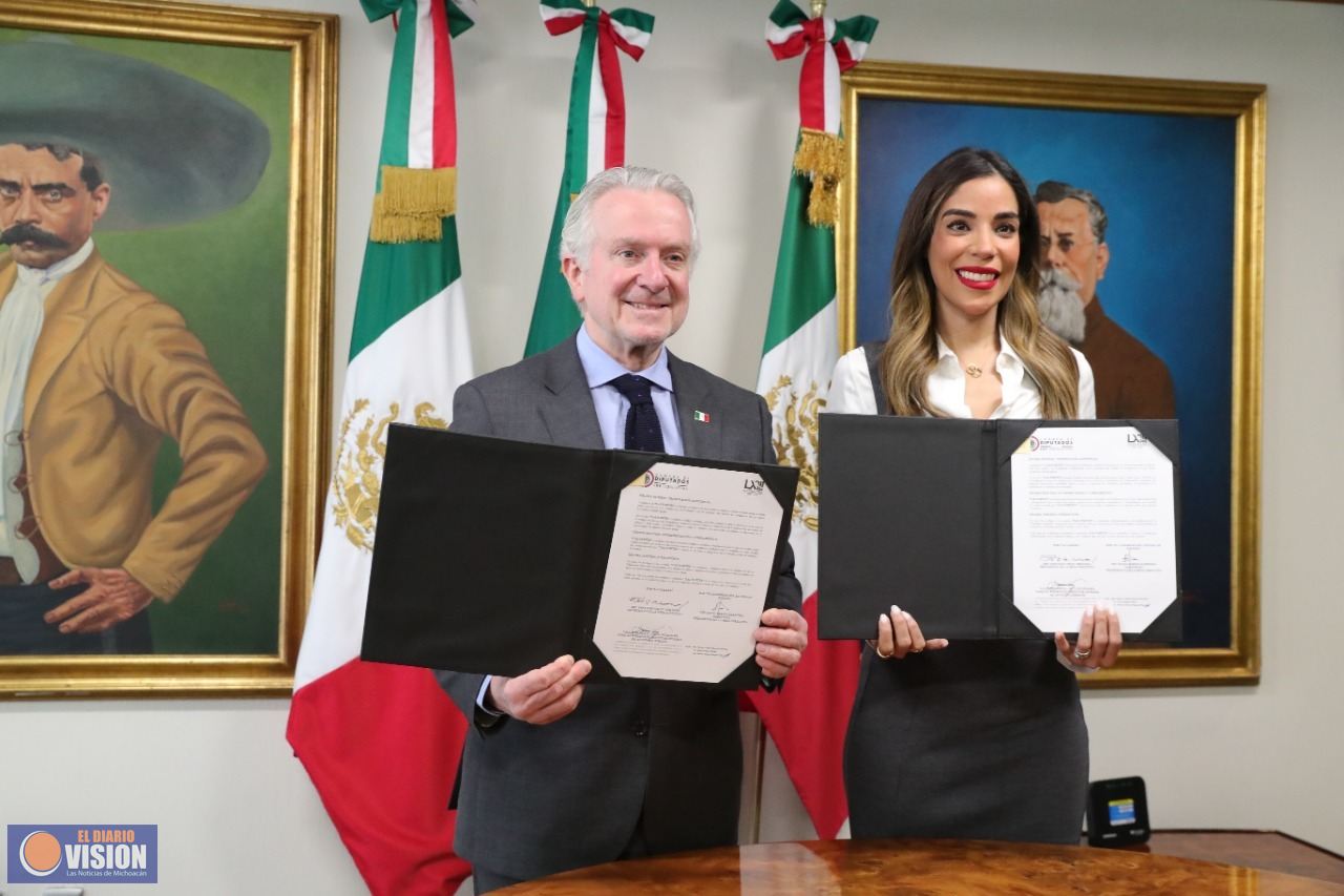La Cámara de Diputados firma convenio de colaboración con el Congreso de Sonora