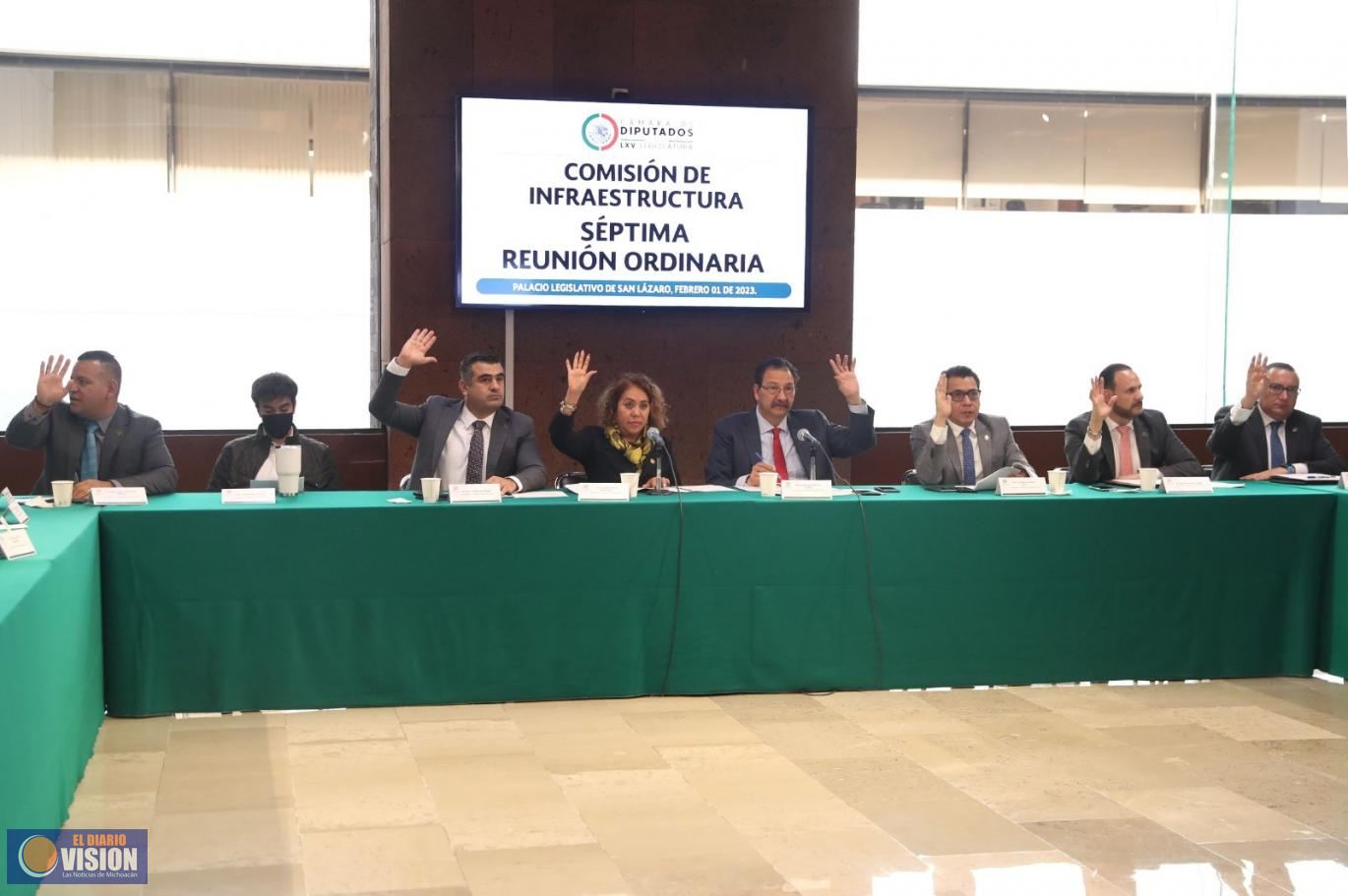 Aprueban en Comisión llevar a cabo la Segunda Semana Nacional de Infraestructura