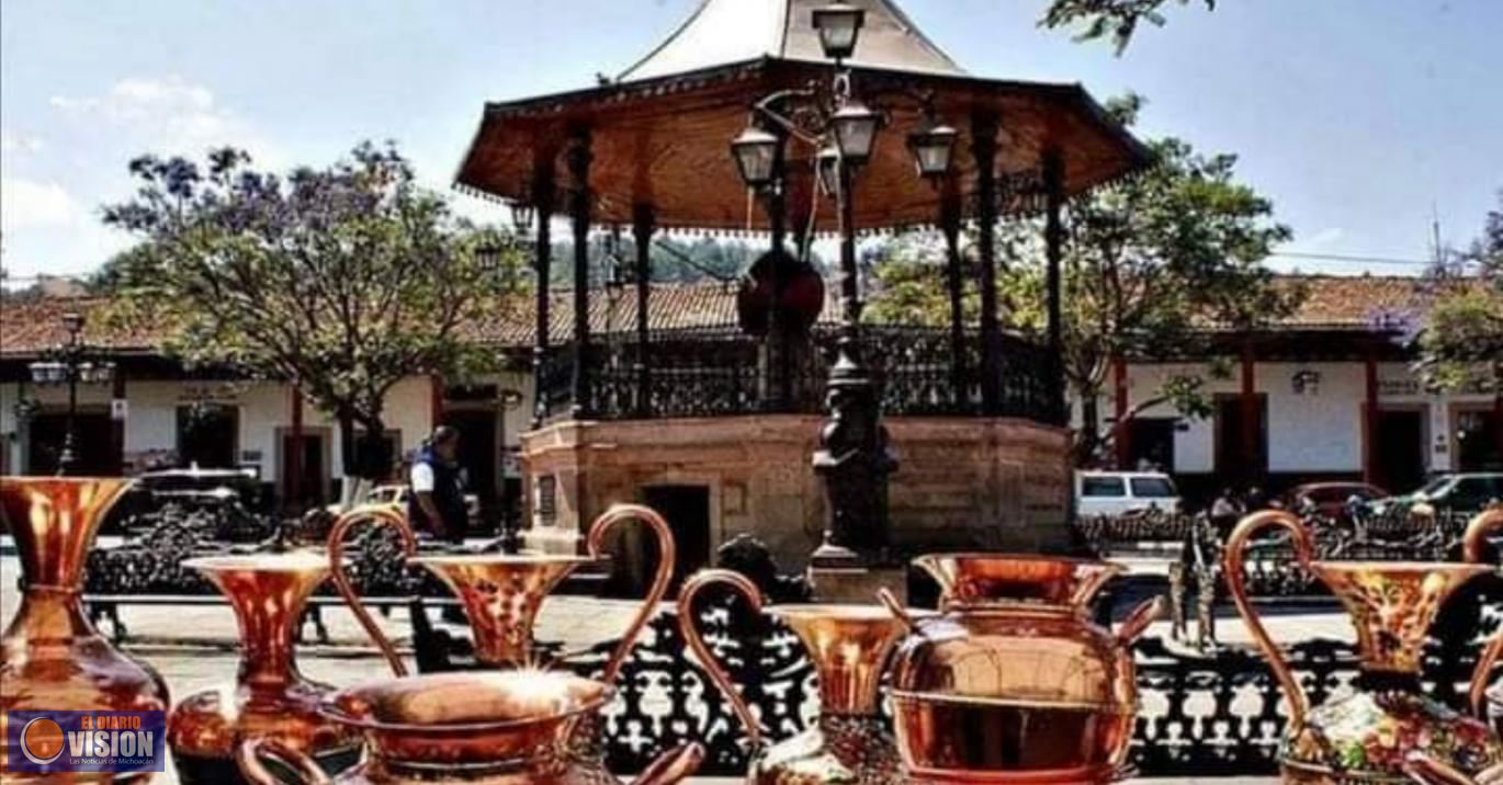 En este puente vacacional,  visita el Pueblo Mágico de Santa Clara del Cobre.