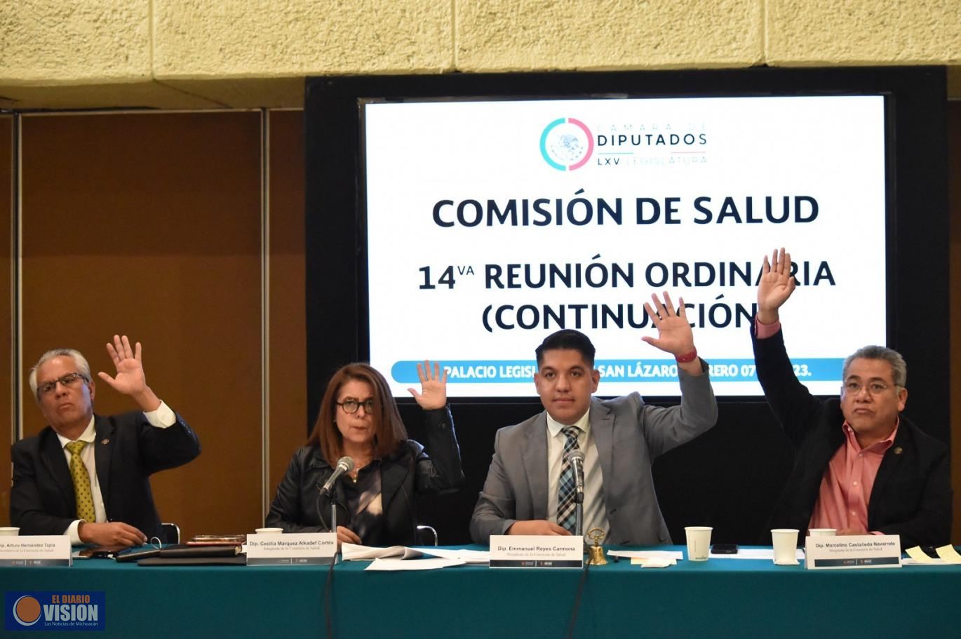 Diputadas y diputados acuerdan llamar a reunión de trabajo al titular de la COFEPRIS