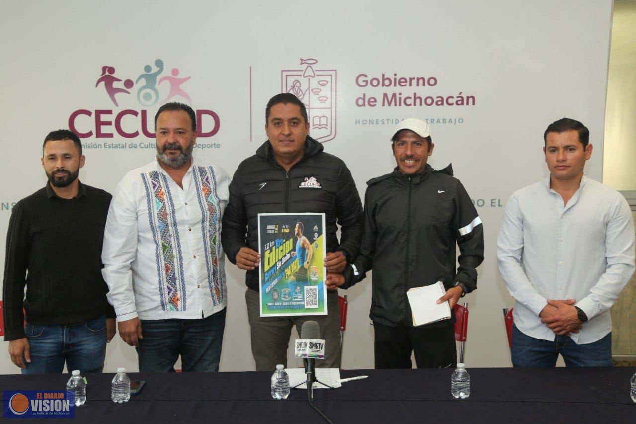 Presentan la Carrera Sin Límites 7.2 K Pátzcuaro