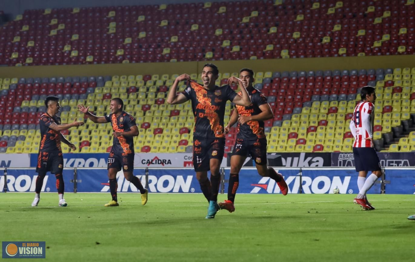 Atlético Morelia regresa a la victoria y le quita el invicto al Tapatío