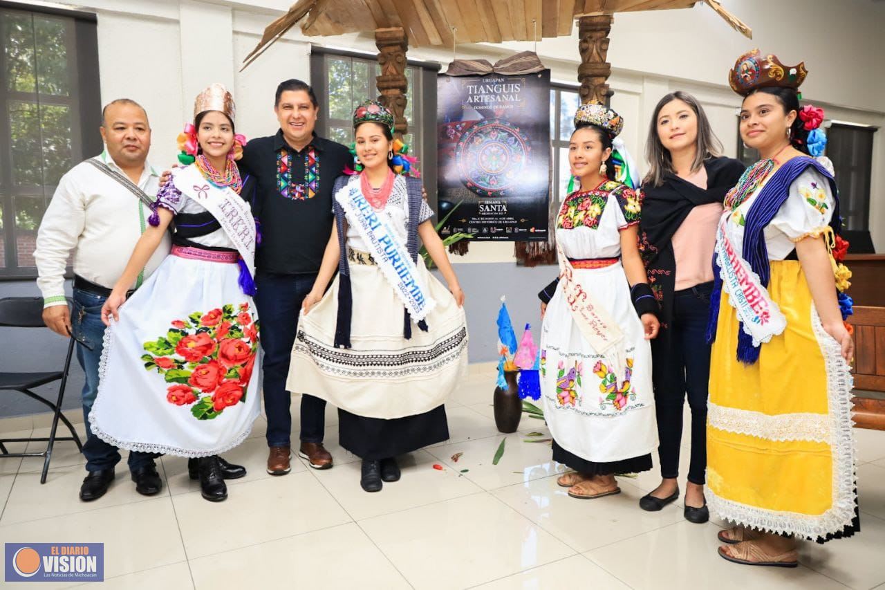 Nacho Campos presenta la imagen del Tianguis Artesanal de Domingo de Ramos 2023