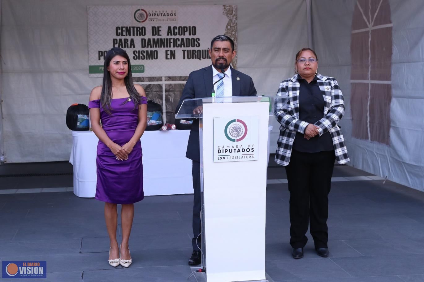 Grupo Amistad instala centro de acopio en la Cámara para ayudar a damnificados de Turquía
