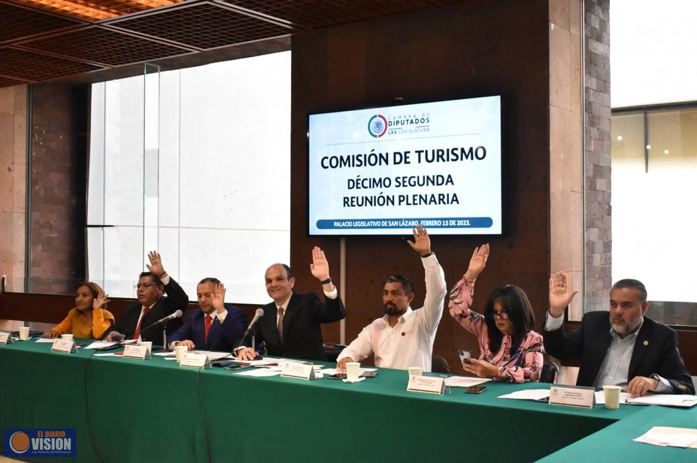 Aprueba Comisión reformas para fomentar acciones para  diversificar la actividad turística