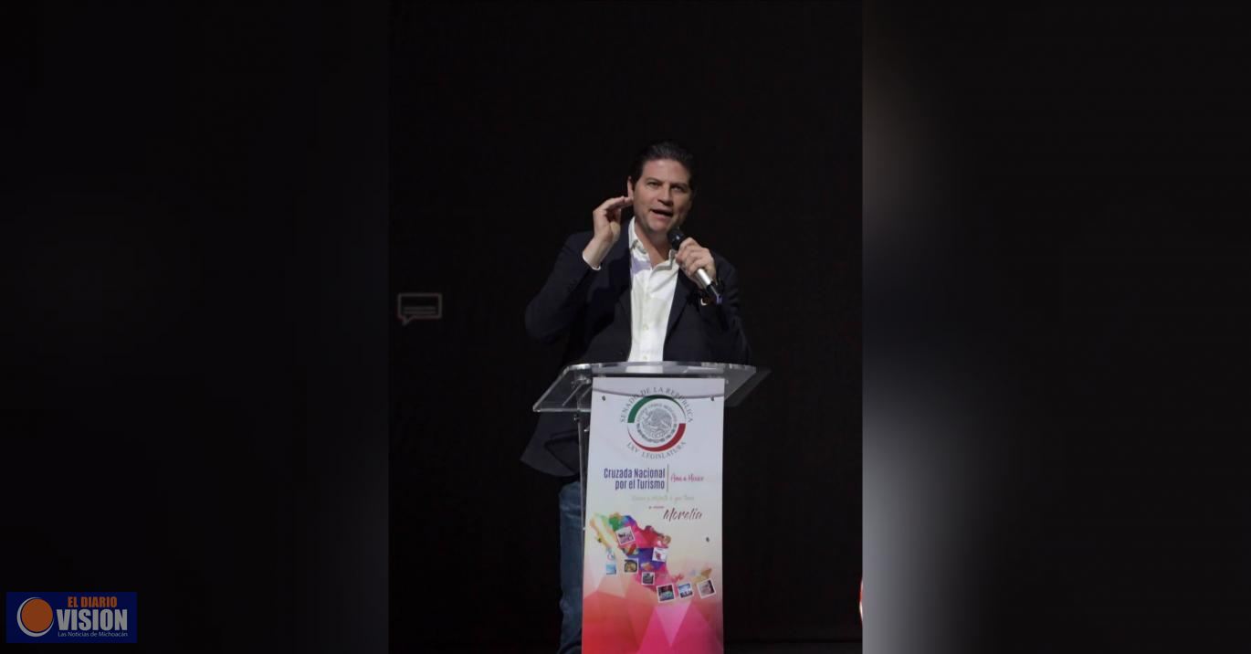 Llama Alfonso Martínez, al Gobierno Federal a apostarle al turismo en Morelia y el Estado