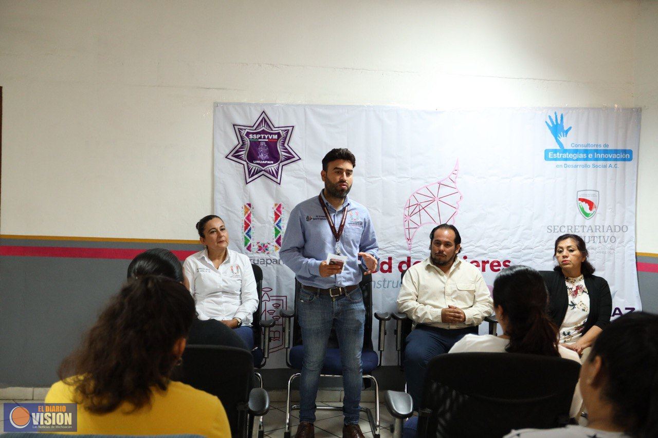 Conforman Red de Mujeres Constructoras de Paz en Uruapan