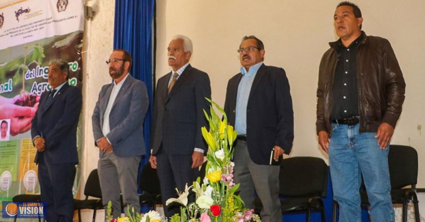 Conmemoran Día Nacional del Agrónomo