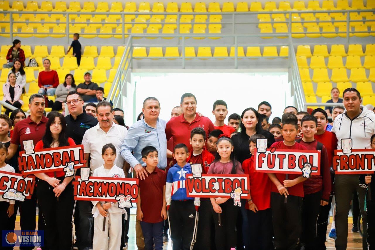 El deporte es una puerta para el desarrollo de Uruapan: Nacho Campos